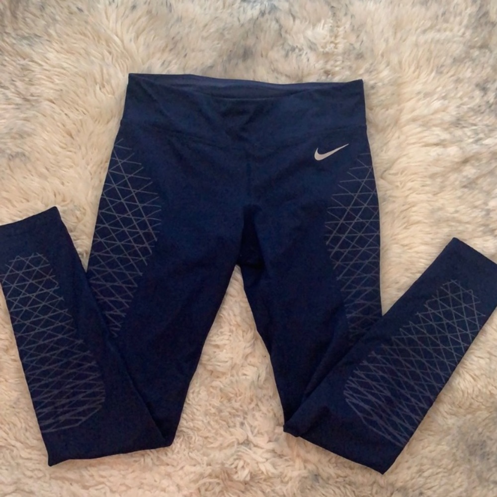 Navy Nike Leggings